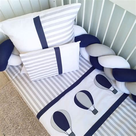 Hot Air Balloon Linen Set The Light Bulb