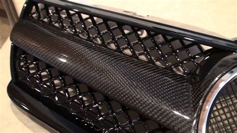 Carbon Fiber Front Grill Youtube