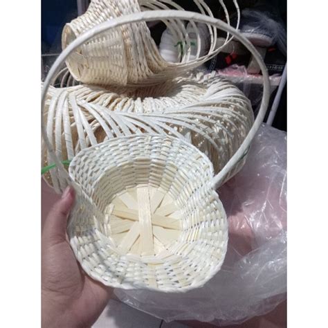 Native Basket For Flower Girl Kawayan Shopee Philippines