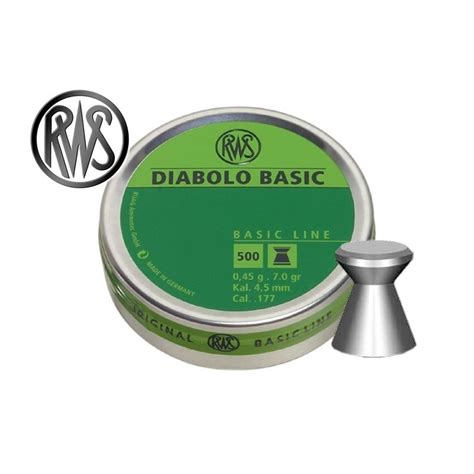 Rws Diabolo Basic Mm Pcs