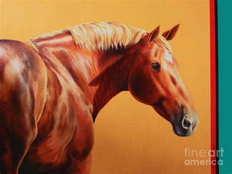 The Destrier Painting by Charice Cooper - Fine Art America