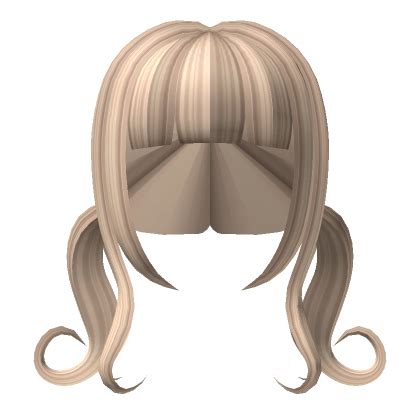 Kawaii Y2K Swirly Pigtails In Blonde Roblox Item Rolimon S