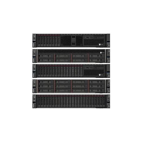 Lenovo ThinkSystem SR650 V3 2U Rack Server — Intel Xeon Gold 6526Y 16C 2.8GHz, 512GB DDR5 ECC RDIMM, 8x 2.4TB 10K 12G SAS Enterprise HDD (TAA-Compliant Federal Build w/ FIPS 140-3 TPM 2.0) (7D73-6526Y-512G-8X24SAS-TAA)