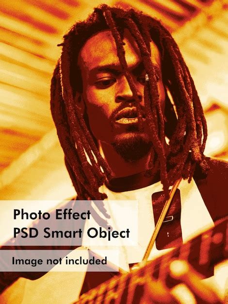 Premium Psd Psd Smart Object Photo Filter Posterized A Photo Effect