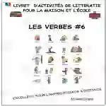 Livret dactivités de littératie et vocabulaire Les verbes volume 6