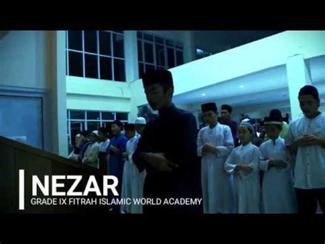 Imam Shalat Taraweh Oleh Nezar Santri Grade 9 FIWA YouTube