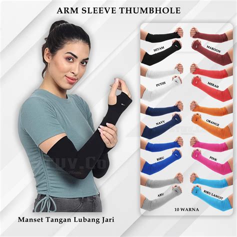 Jual Armsleeve Arm Sleeve Hansock Manset Tangan Pelindung Lengan Tangan