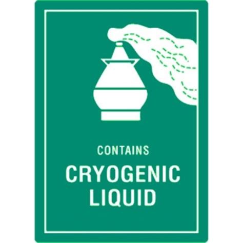 Étiquettes Liquide cryogénique CFT Canada