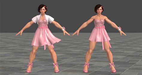 Sfv Sakura Party Dress Xps Model By Chrissy Tee On Deviantart