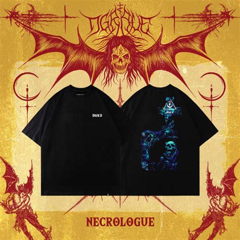 Dgrave Creations Necrologue T Shirt Lazada Ph