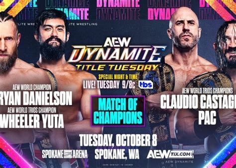 Aew Results Aew Dynamite And Dark Results