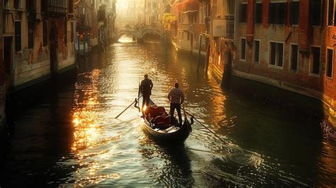 Premium Photo A Gondola Ride Is A Great Way To See The City Of Venice