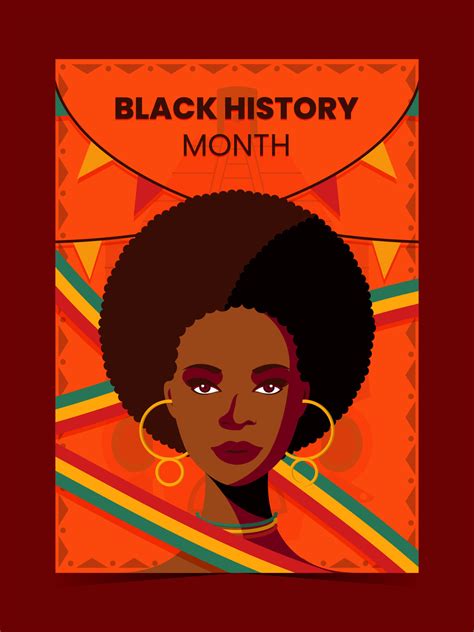 Black History Month Poster 5023599 Vector Art at Vecteezy