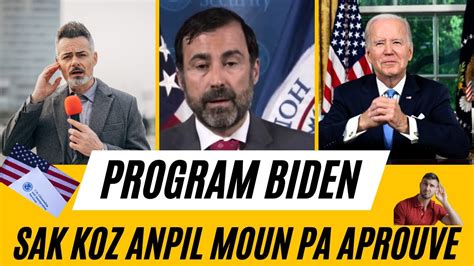 Mezanmi Tande Sa Ki Koz Yon Paket Moun Pa Aprouve Nan Program Biden Nan