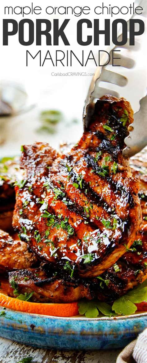 BEST Pork Chop Marinade (GRILLING and BAKING INSTRUCTIONS)