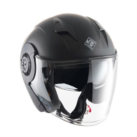 Casco Jet Tucano Urbano El Tange Nero Opaco