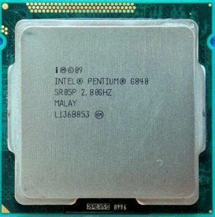 Процессор Intel Pentium_G840_OEM Pentium, OEM (без кулера), 2 яд., 2.8 ...