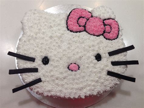 kitty face  cake
