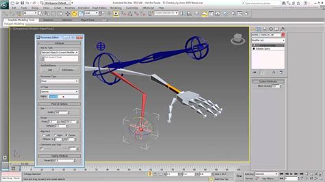 Rigging A Character In Ds Max Part Ik Fk Blending For Arms