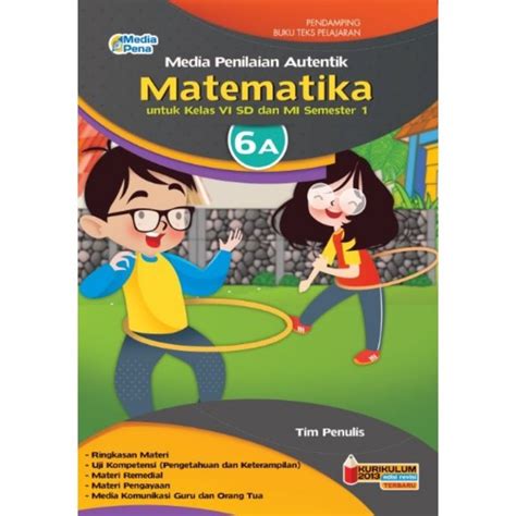 Jual Media Penilaian Autentik Matematika Sd Kelas Tema A Shopee