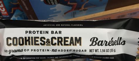 Trader Joes Barebells Protein Bars Cookies And Cream Trader Joes Reviews