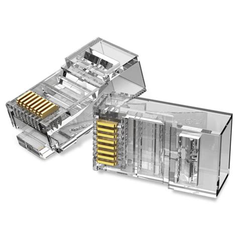 Konektor RJ45 Cat.6 UTP Modular Gigabit Jack Plug Connector - Vention ...