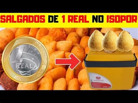 Como Vender Salgados No Isopor A Real Mil Por M S Como Fazer