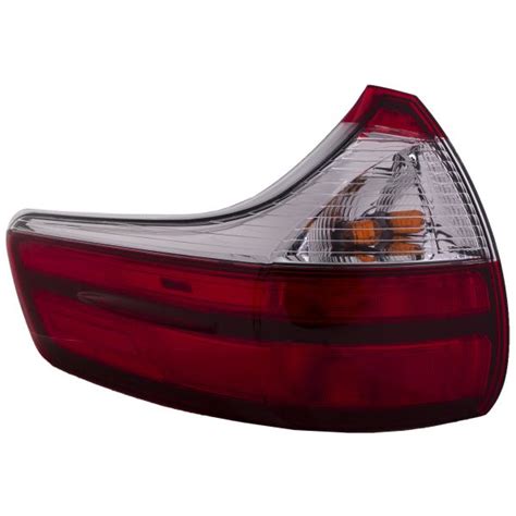 Tail Light Outer Body Mounted Left Driver Side Fits Toyota Sienna