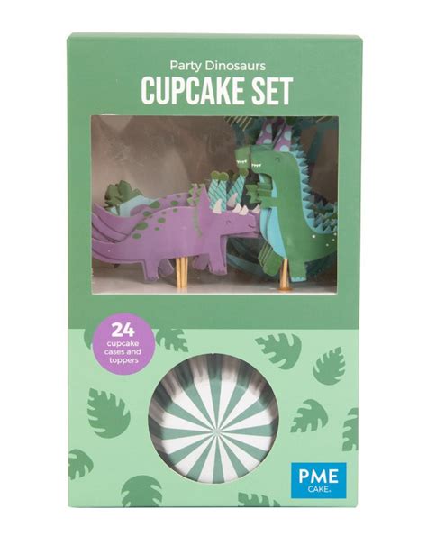 Formas Cupcake Toppers Dinossauros PME FestasParty