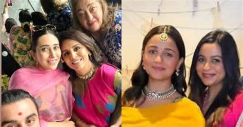 Alia Bhatt baby shower: Ranbir Kapoor's family selfie; Shaheen Bhatt ...