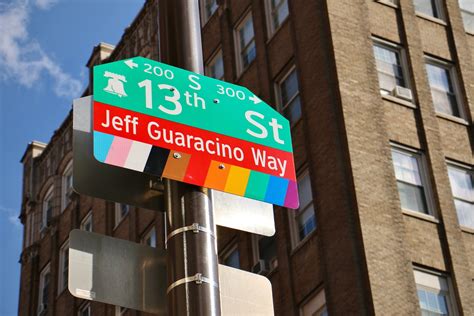 Jeff Guaracino Honored With Philly Gayborhood Street Sign Whyy