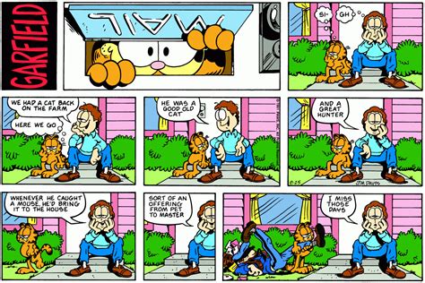 Garfield | Daily Comic Strip on August 25th, 1991 | Garfield, Garfield ...