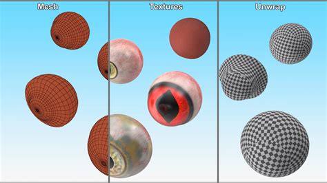 Realistic Animal Eyes Set Model - TurboSquid 2195687