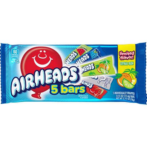 Airheads Candy Blue Raspberry Flavor Individually Wrapped 59 Off