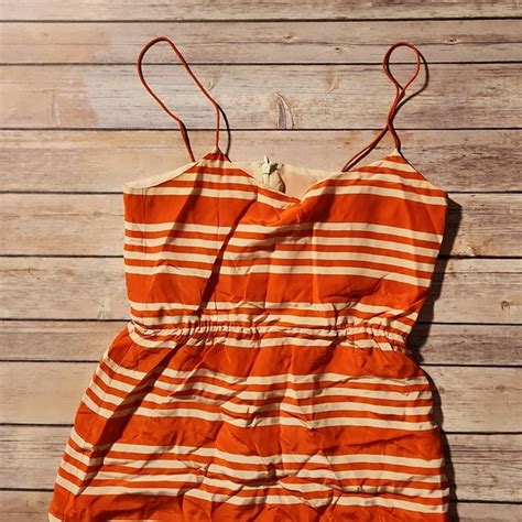 J Crew Dresses J Crew Striped Spaghetti Strap Dress Poshmark