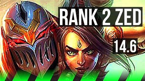 ZED Vs NIDALEE JNG Rank 2 Zed 16 1 5 6 Solo Kills Legendary KR