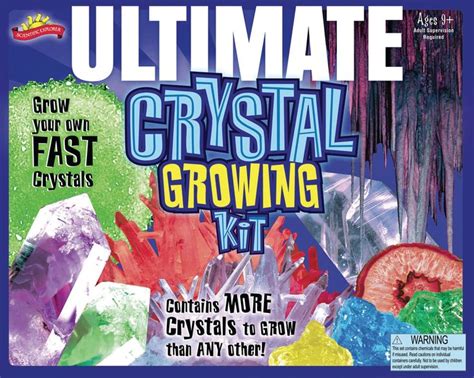 Scientific Explorer's Ultimate Crystal Growing Science Kit | Grow your own crystals, Grow kit ...