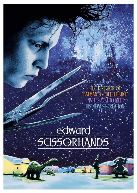 Edward Scissorhands 1990 Tim Burton Marca English