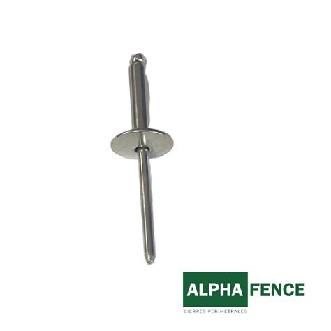 Remache Acero Inoxidable Ala Ancha Alpha Fence