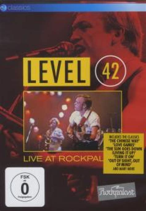 Level 42 Live At Rockpalast DVD Hitparade Ch