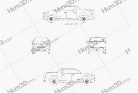 Chevrolet Silverado Blueprints Download In Png