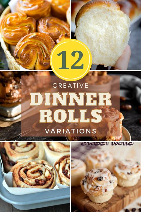 12 Creative Homemade Dinner Rolls Variations - COOKMORPHOSIS