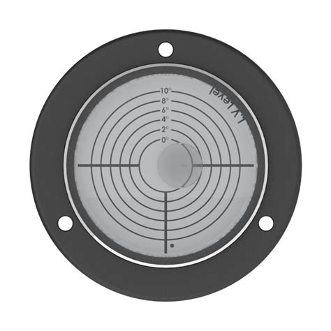 CILAVF100 10 Plastic circular level Ø100mm range 10 L V Level