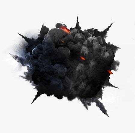 Black Smoke Explosion Png Clipart Black Black Clipart Black Smoke