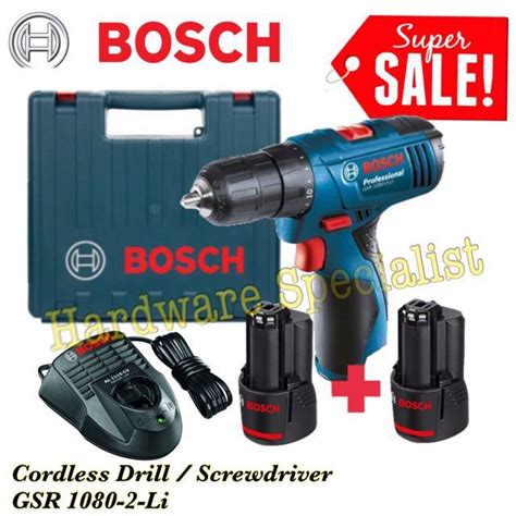 Brand New Bosch Gsr Li Cordless Drill V Gsr Li