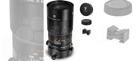 Объектив TTartisan Tilt-Shift 100mm F2.8 2X Macro купить в Санкт ...