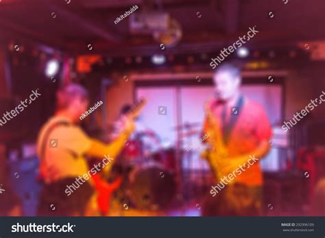 Musical Band Performing Live Blur Background Stock Photo 292996109 ...