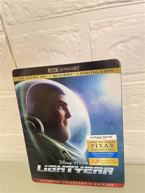 LIGHTYEAR 4K ULTRA HD Blu Ray Digital Code Slipcover Sleeve