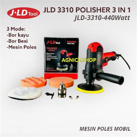 Jual JLD Polisher J3310 Mesin Poles Multifungsi 3 In 1 Shopee Indonesia