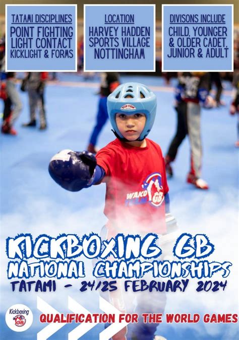 Wako British Championships Kickboxing Karate Class Dorking Brockham